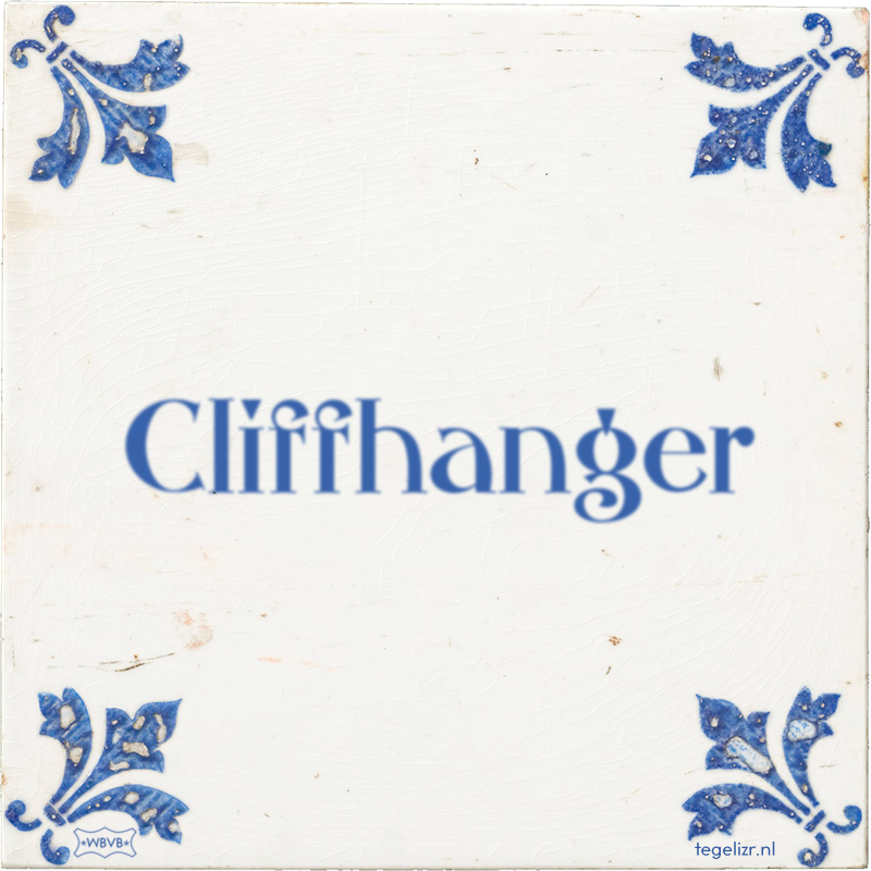 Cliffhanger - Online tegeltjes bakken