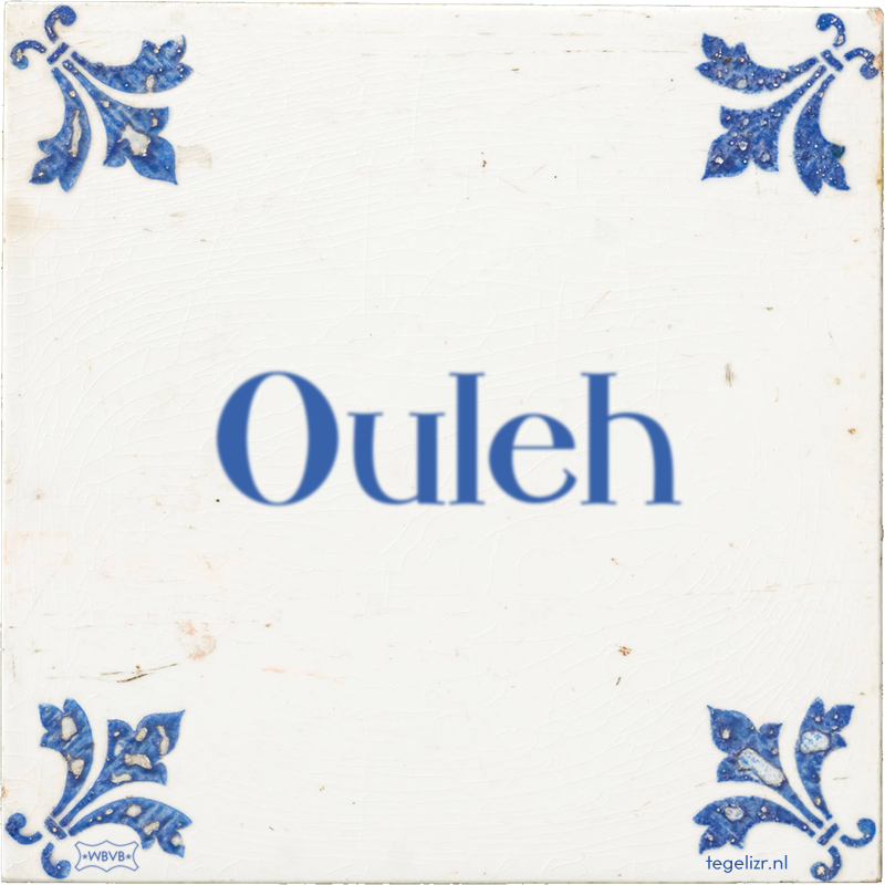 Ouleh - Online tegeltjes bakken