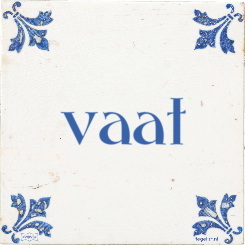 vaat - Online tegeltjes bakken