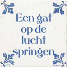 Een gat op de lucht springen - 14 keer bekeken