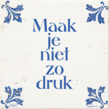 Maak je niet zo druk - 14 keer bekeken