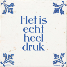 Het is echt heel druk - 5 keer bekeken