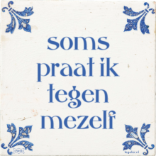 soms praat ik tegen mezelf - 15 keer bekeken