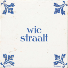 wie straalt - 15 keer bekeken