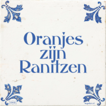 Oranjes zijn Ranitzen - 4 keer bekeken