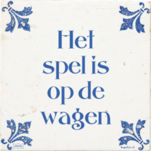 Het spel is op de wagen - 3 keer bekeken
