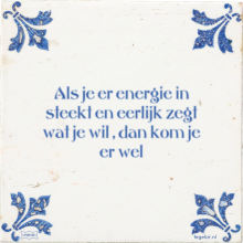 Als je er energie in steekt en eerlijk zegt wat je wil , dan kom je er wel - 5 keer bekeken
