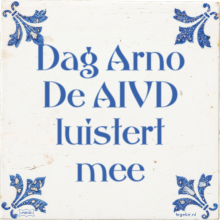 Dag Arno De AIVD luistert mee - 2 keer bekeken