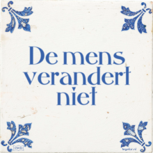 De mens verandert niet - 7 keer bekeken