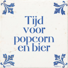 Tijd voor popcorn en bier - 3 keer bekeken