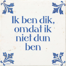 Ik ben dik, omdat ik niet dun ben - 12 keer bekeken