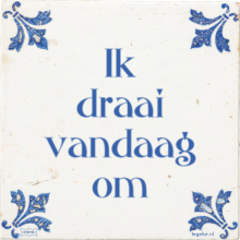 Ik draai vandaag om - 41 keer bekeken