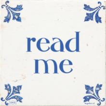 read me - 9 keer bekeken