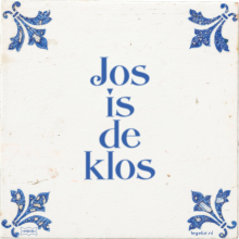 Jos is de klos - 13 keer bekeken