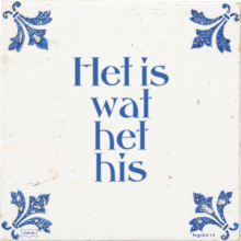 Het is wat het his - 10 keer bekeken