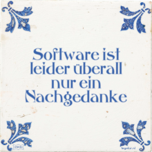 Software ist leider überall nur ein Nachgedanke - 29 keer bekeken