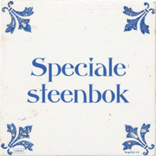 Speciale steenbok - 30 keer bekeken