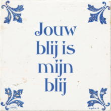 Jouw blij is mijn blij - 34 keer bekeken