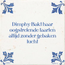 Dimphy Bakt haar oogstrelende taarten altijd zonder gebaken lucht - 14 keer bekeken