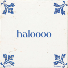 haloooo - 26 keer bekeken