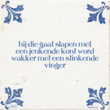 hij die gaat slapen met een jeukende kont word wakker met een stinkende vinger - 31 keer bekeken
