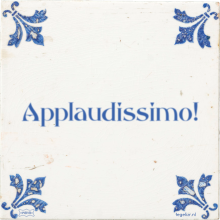 Applaudissimo! - 29 keer bekeken