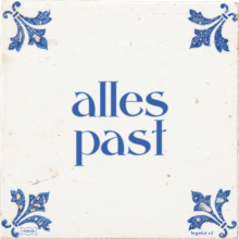 alles past - 21 keer bekeken