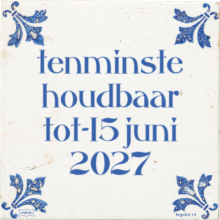 tenminste houdbaar tot-15 juni 2027 - 7 keer bekeken