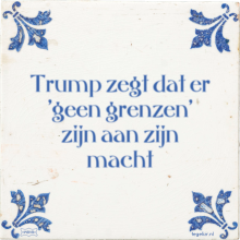 Trump zegt dat er 'geen grenzen' zijn aan zijn macht - 11 keer bekeken