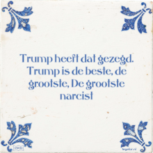 Trump heeft dat gezegd. Trump is de beste, de grootste, De grootste narcist - 3 keer bekeken