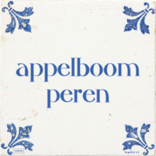 appelboom peren - 6 keer bekeken