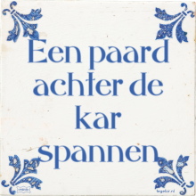 Een paard achter de kar spannen - 6 keer bekeken