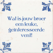 Wat is jouw broer een leuke, geïnteresseerde vent! - 32 keer bekeken