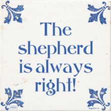 The shepherd is always right! - 3 keer bekeken