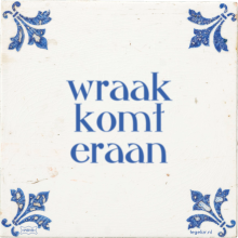 wraak komt eraan - 1 keer bekeken