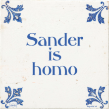 Sander is homo - 4 keer bekeken
