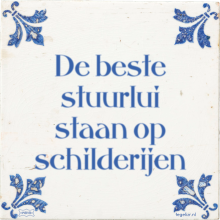 De beste stuurlui staan op schilderijen - 2 keer bekeken