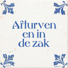 Afturven en in de zak - 7 keer bekeken