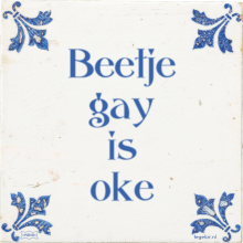 Beetje gay is oke - 5 keer bekeken
