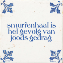 smurfenhaat is het gevolg van joods gedrag - 3 keer bekeken