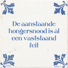 De aanstaande hongersnood is al een vaststaand feit - 3 keer bekeken