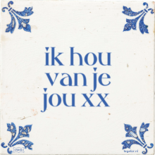 ik hou van je jou xx - 1 keer bekeken