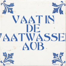 VAAT IN DE VAATWASSER AUB - 27 keer bekeken