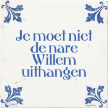 Je moet niet de nare Willem uithangen - 1 keer bekeken