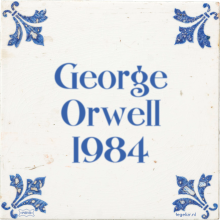 George Orwell 1984 - 28 keer bekeken