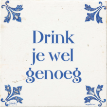 Drink je wel genoeg - 21 keer bekeken
