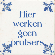Hier werken geen prutsers - 36 keer bekeken