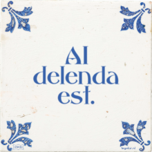 AI delenda est. - 4 keer bekeken