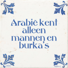 Arabië kent alleen mannen en burka's - 2 keer bekeken