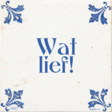 Wat lief! - 5 keer bekeken